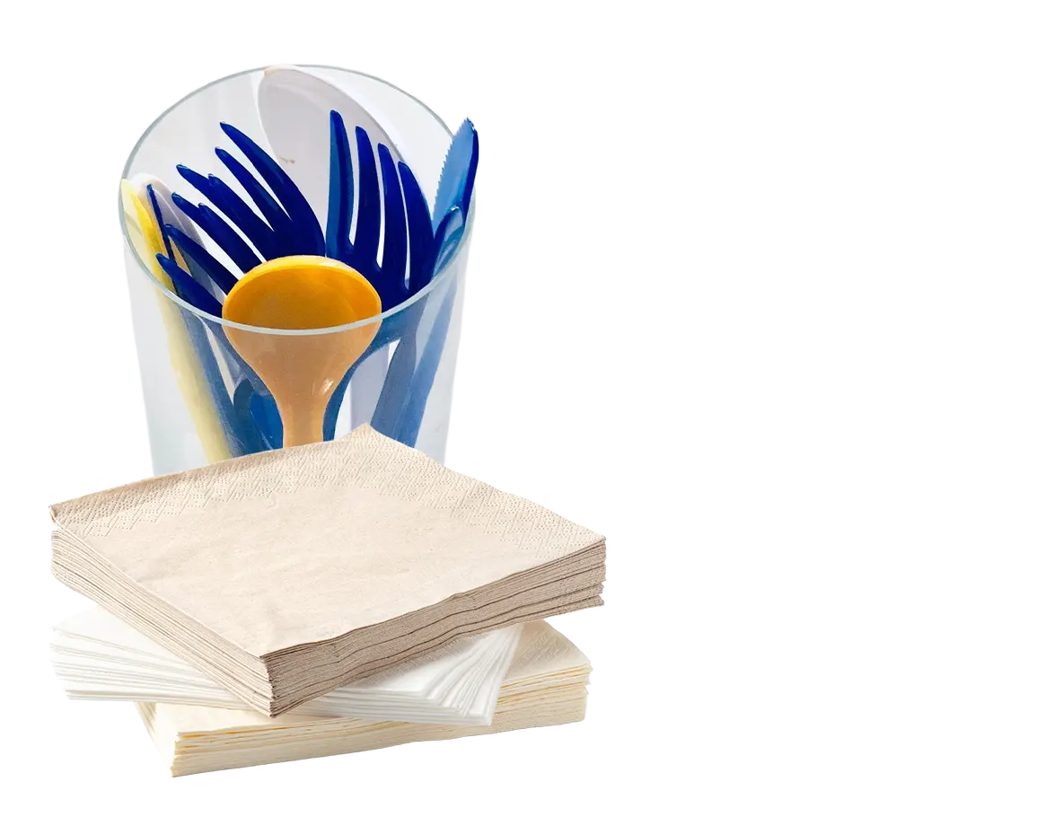 Cutlery & Napkins